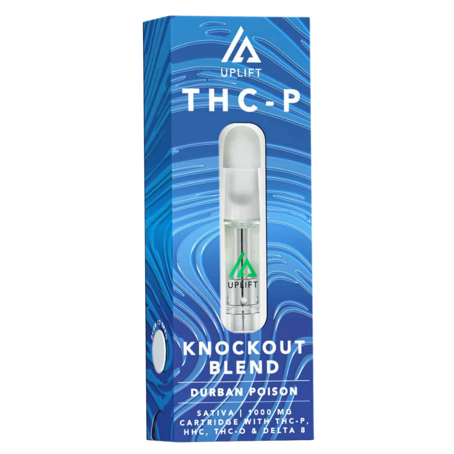 Uplift | 1 Gram Knockout Blend THCP Cartridge | Durban Poison – Sativa