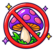 No Psilocybin, THC, or CBD