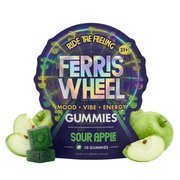 Ferris Wheel Daily Mood Gummies - 10ct Sour Apple