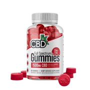 CBDfx Full Spectrum CBD Gummies Mixed Berry 1500mg - 60ct Mixed Berry