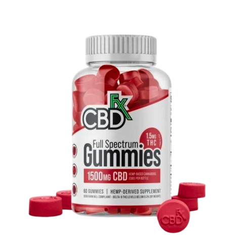 CBDfx | Full Spectrum CBD Gummies Mixed Berry | 1500mg - 60ct