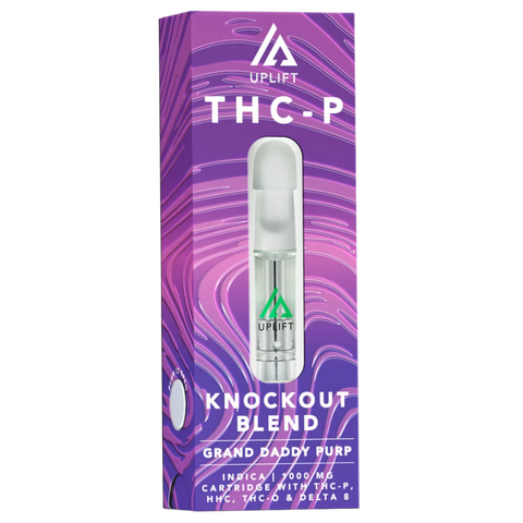 Uplift | 1 Gram Knockout Blend THCP Cartridge | Grand Daddy Purple - Indica