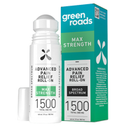 Green Roads | CBD Cream – Pain Relief Roll On | 1500mg CBD Cream For Pain – 1500