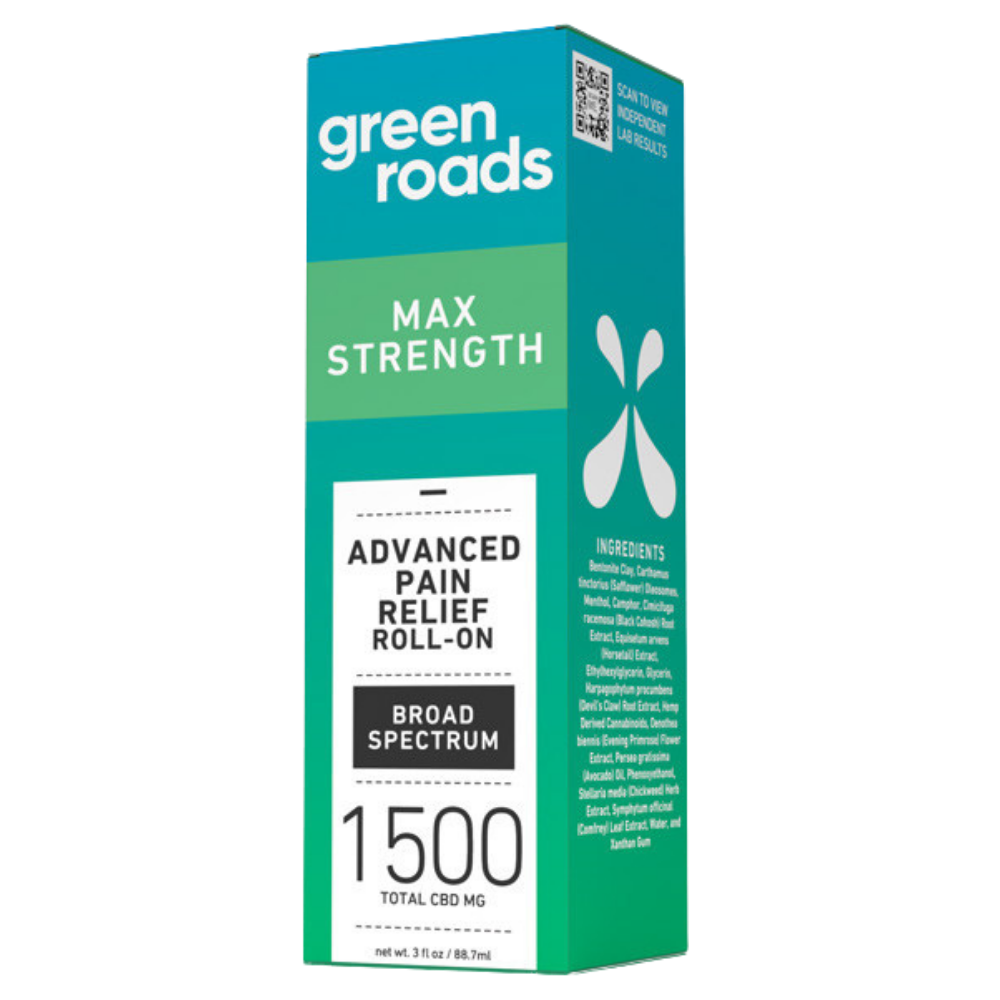 Green Roads CBD Pain Relief Roll On 1500mg 1500mg