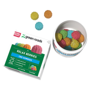 Green Roads | Extra Strength CBD Relax Berries | 25mg – 30ct
