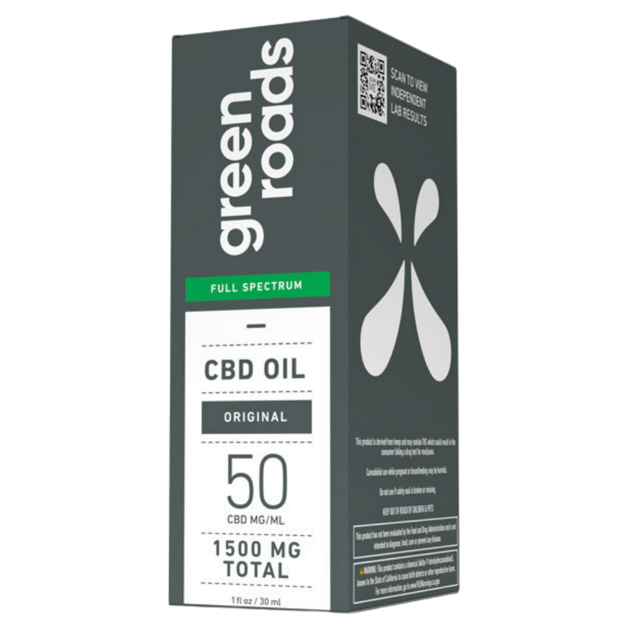 Green Roads | Full Spectrum CBD Tincture | 1500mg-30mL – 50Mg