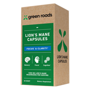 Green Roads Lions Mane Capsules Focus & Clarity 500mg - 60ct 60 Count