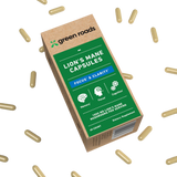 Green Roads | Lions Mane Capsules | Focus & Clarity Nootropics 500mg – 60 Count – Mushroom Caps