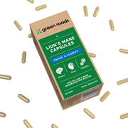 Green Roads | Lions Mane Capsules | Focus & Clarity Nootropics 500mg – 60 Count – Mushroom Caps