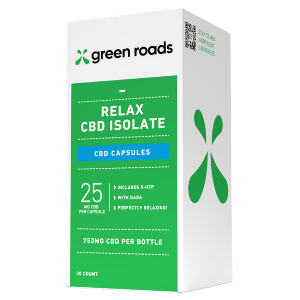 CBD Relax Capsules 25mg - 30 Count 30 Count