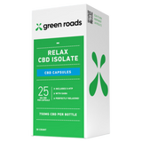 Green Roads | CBD Relax Capsules | 25mg – 30 Count – Realx Caps