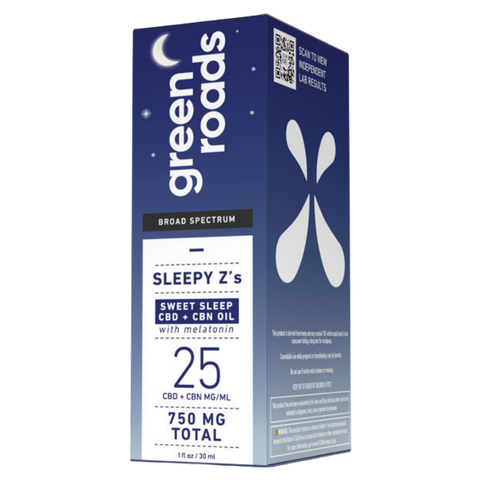 Green Roads | CBD Sleep Tincture | CBD & Melatonin 750mg-30mL