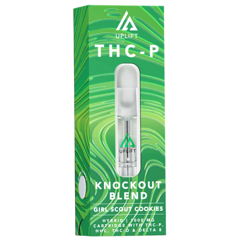 Uplift | 1 Gram Knockout Blend THCP Cartridge | Girl Scout Cookie - Hybrid