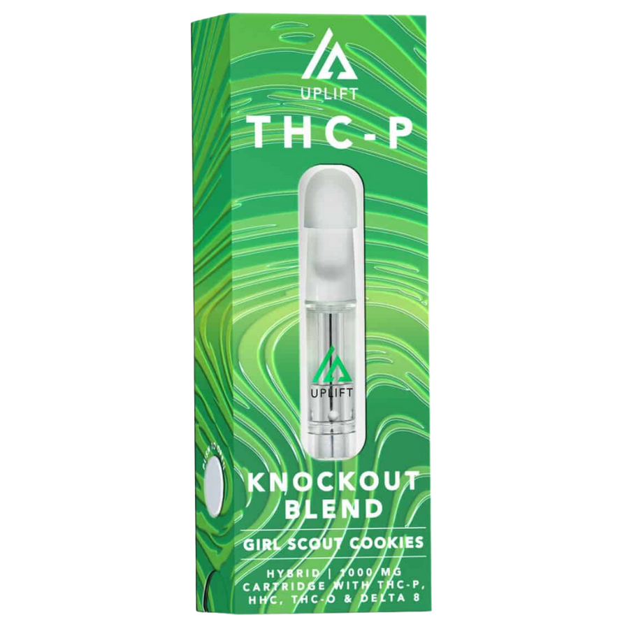 Uplift | 1 Gram Knockout Blend THCP Cartridge | Girl Scout Cookie – Hybrid