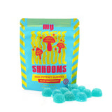 My Magic Shrooms | Blue Raspberry Mushroom Gummies | 10ct – Gummie