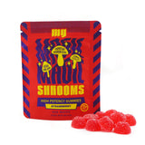 My Magic Shrooms | Strawberry Mushroom Gummies | Red Waves – 10ct