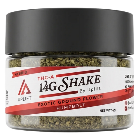 Uplift | 14 Gram Exotic THC-A Shake Flower | Humbolt - Hybrid