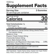CBDfx | CBD Gummies Mixed Berry | 1500mg – 60ct – Melatonin 300X300