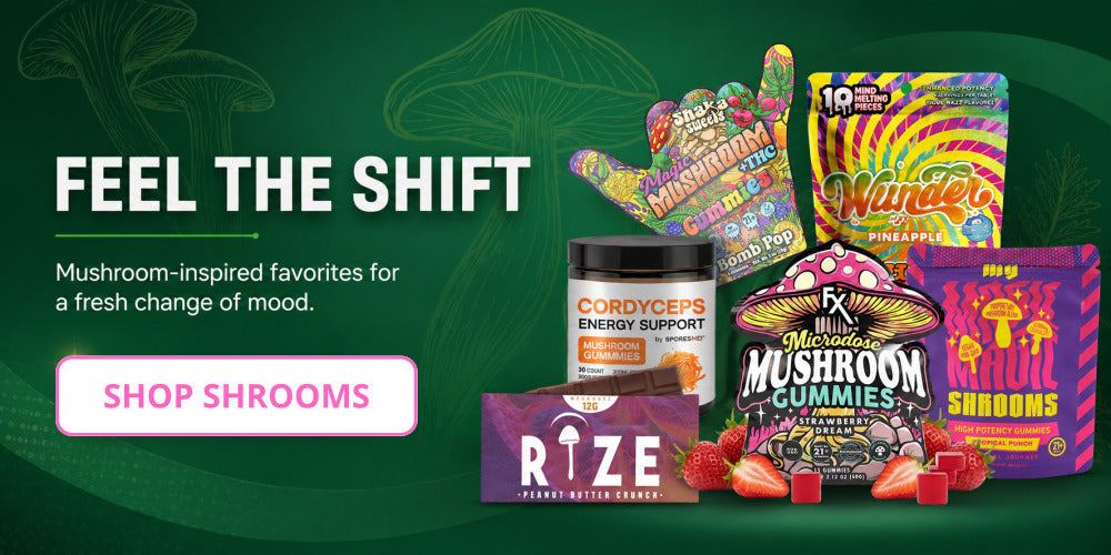 Feel the shift — mushroom products