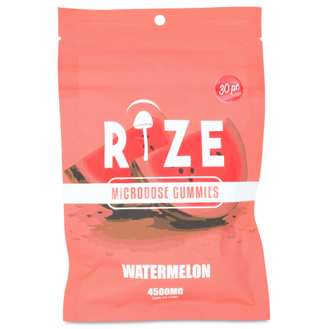 Rize | Watermelon Mushroom Gummies | Microdose 4500mg - 30ct