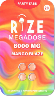 Rize Party Tabs 8000mg Mango Blaze