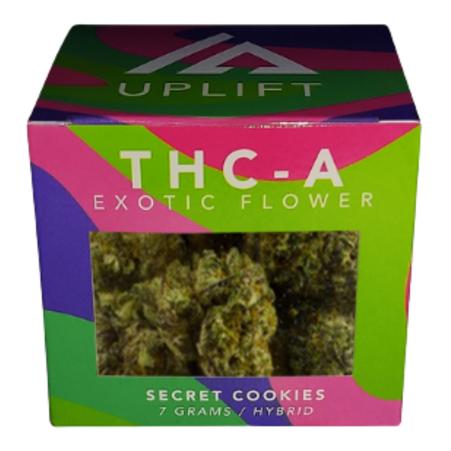 Uplift | 7 Gram Exotic THC-A Flower | Secret Cookies – Hybrid