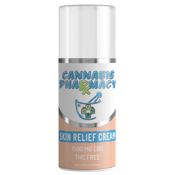 Cannabis Pharmacy | Skin Relief Cream w/ Avocado Oil | 1500mg CBD Lotion