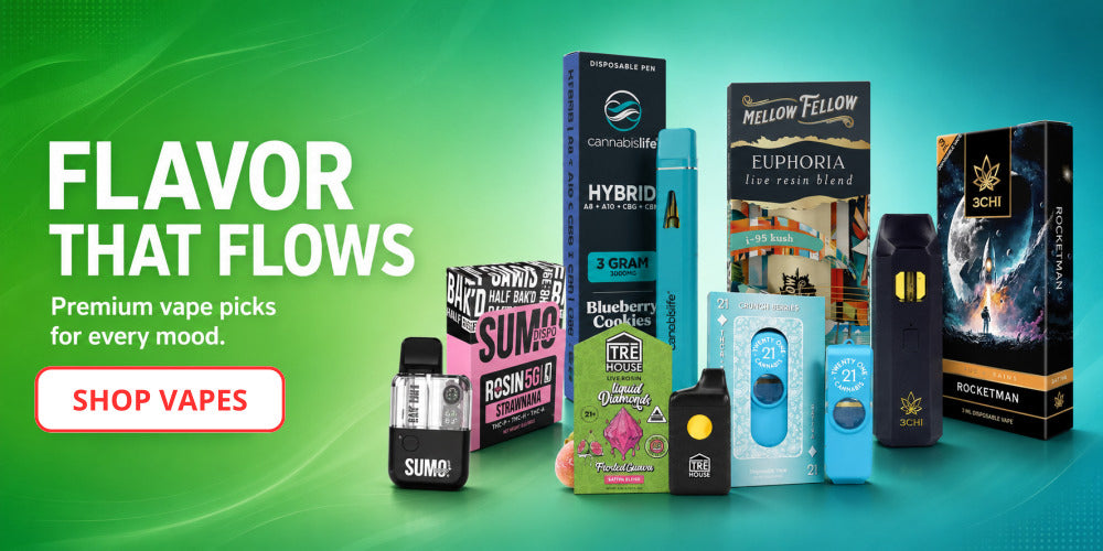 THC vapes, cartridges and disposables