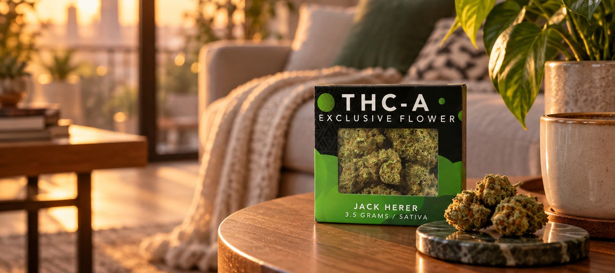 Dense buds, frosty trichomes, bold terpenes.