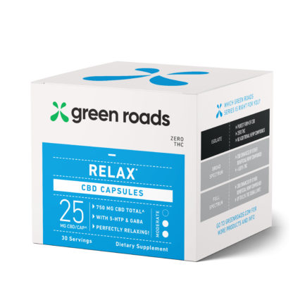 Green Roads CBD Relax Capsules