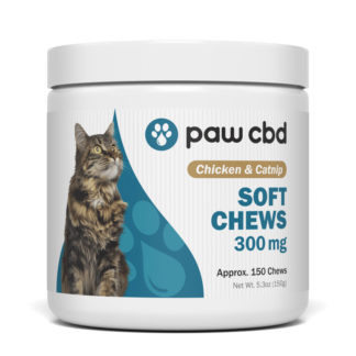 Paw CBD Soft Chews For Cats – 300mg