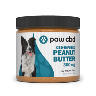 Paw CBD Infused Peanut Butter For Dogs – 300mg