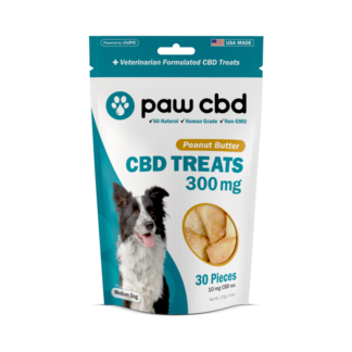 Paw CBD Peanut Butter Treats For Dogs – 300mg