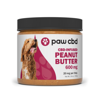 Paw CBD Infused Peanut Butter For Dogs – 600mg
