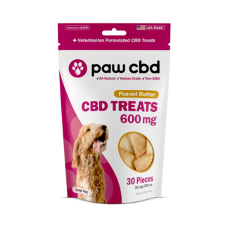 Paw CBD Peanut Butter Treats For Dogs – 600mg