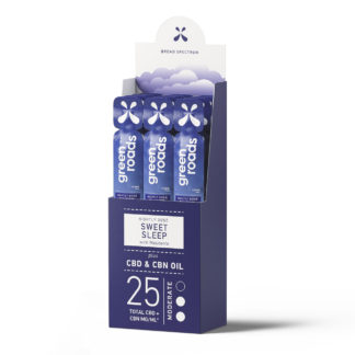 CBD Sample Blueberry Flavored Sleep Oil 25mg