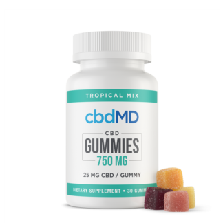 CBDMD 750mg Vegan CBD Gummies – 30 Count