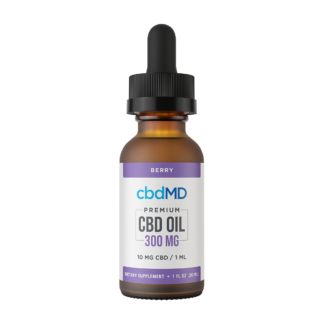 CBDMD Berry Flavored Broad Spectrum Oil – 300mg