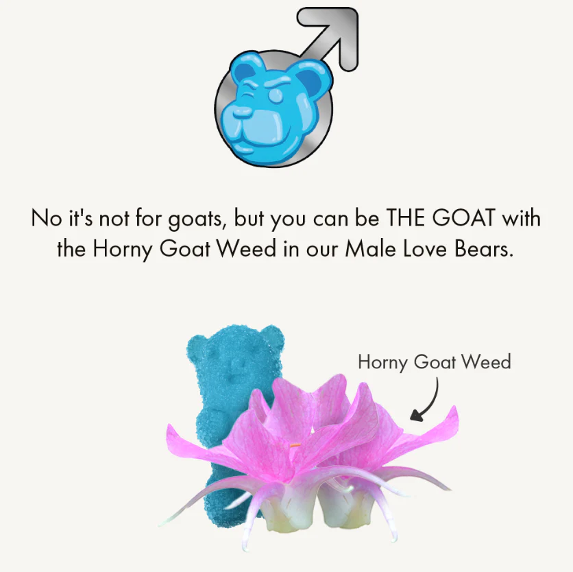 Image Displaying Mens Love Bears Ingredients Information