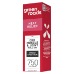 Green Roads | CBD Cream - 750mg Heating Formula | Muscle & Joint Heat Relief Roll-On