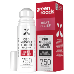 Green Roads | CBD Cream - 750mg Heating Formula | Muscle & Joint Heat Relief Roll-On - Image 3