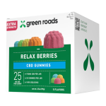 Green Roads | Extra Strength CBD Relax Berries | 25mg - 30ct