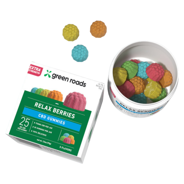 Green Roads | Extra Strength CBD Relax Berries | 25mg - 30ct - Image 3