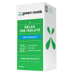 Green Roads | CBD Relax Capsules | 25mg - 30 Count