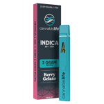 Cannabis Life | Berry Gelato THC Vape Pen | 3g Hybrid - Delta 8 THC Disposable Vape