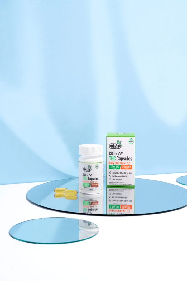 CBDfx | THC Microdosing Capsules | 2.5mg THC + 25mg CBD - 30ct - Image 2