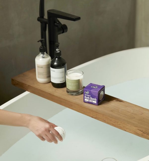 CBDfx | CBD Bath Bomb - Soothing | 200mg Lavender Bath Bomb - Image 3