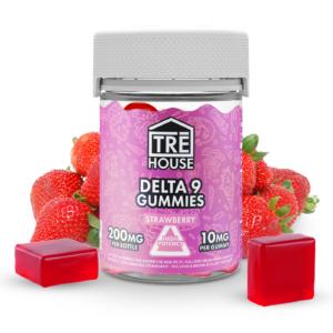 Delta-9 THC Gummies Strawberry