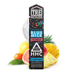HHC Vape - Blue Milk - Live Resin | Indica - 2mg HHC Disposable