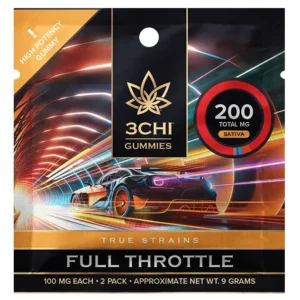 3Chi THC Gummies - Full Throttle Sample